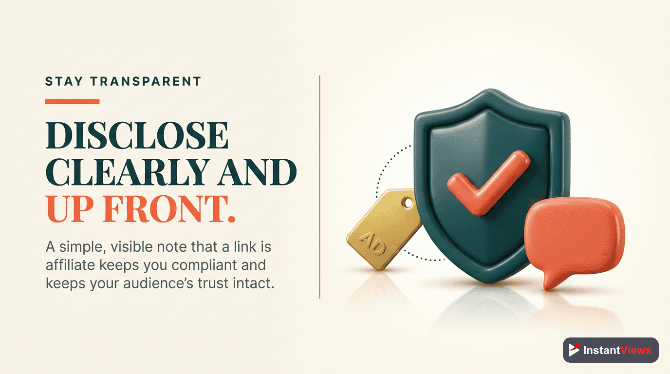 How to Properly Disclose Affiliate Links