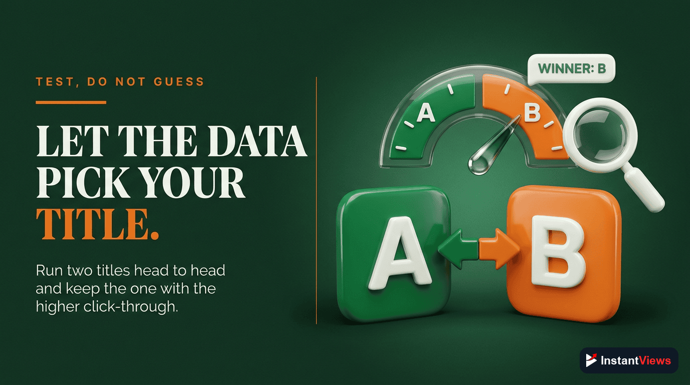 A/B Testing Your Titles