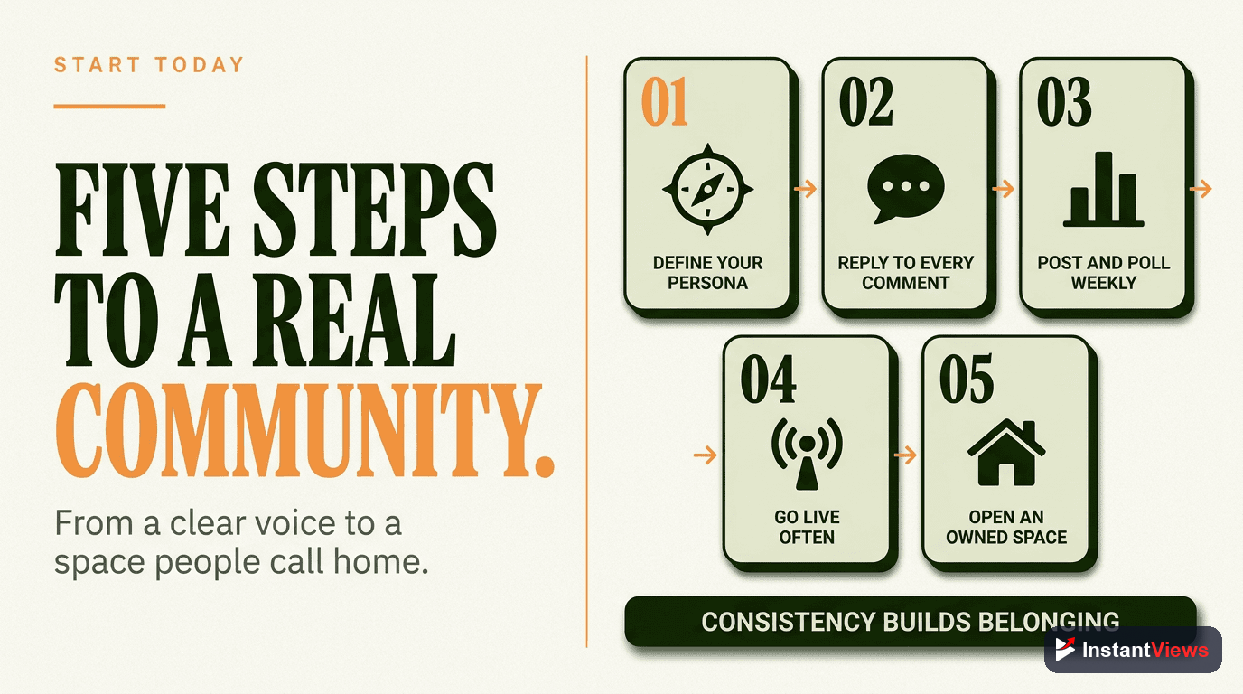 Build Your Community: Step by Step