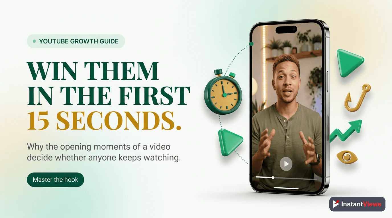 The Art of the Perfect YouTube Hook: The First 15 Seconds Matter