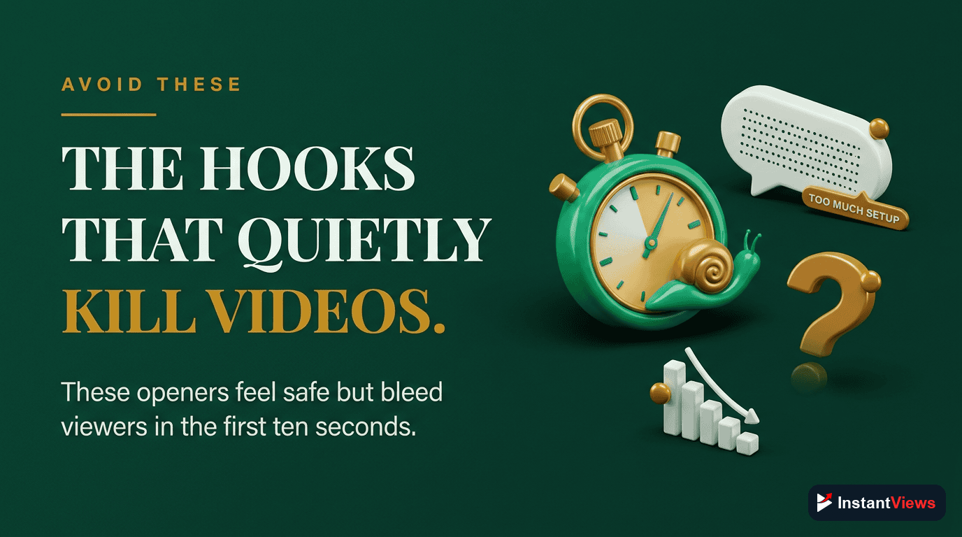 What to Avoid: Hooks That Quietly Kill Videos