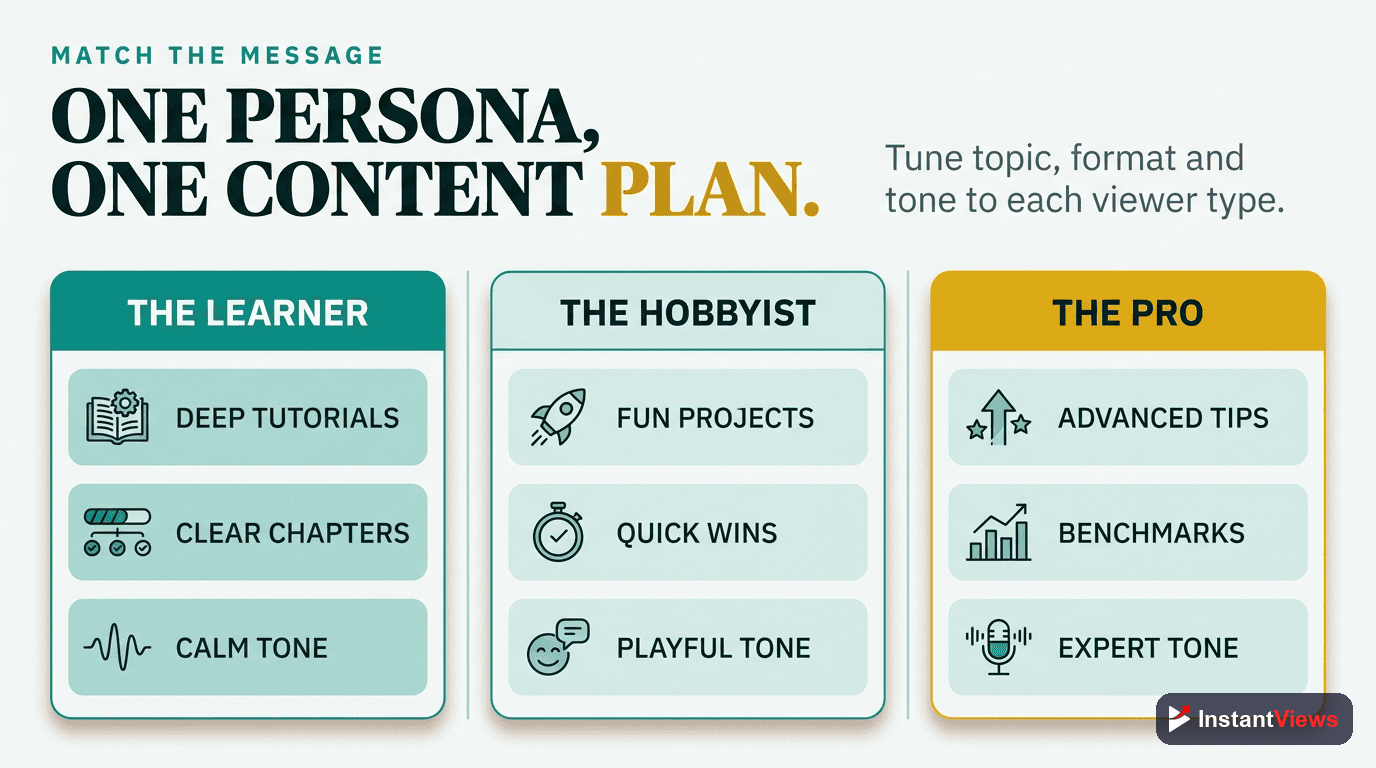 Tailoring Content to Personas