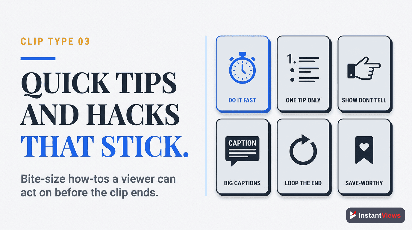 Clip Type #3: Quick Tips & Hacks
