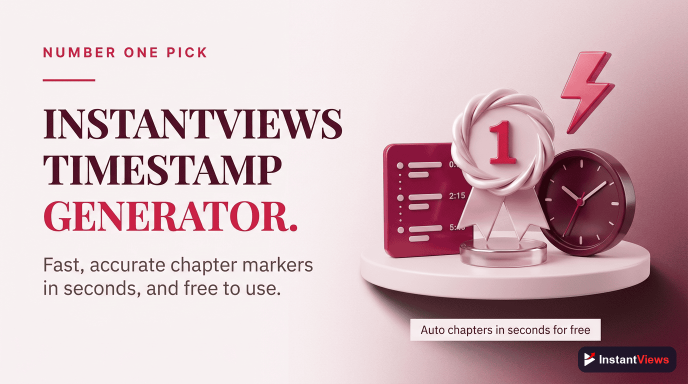 #1: InstantViews Timestamp Generator
