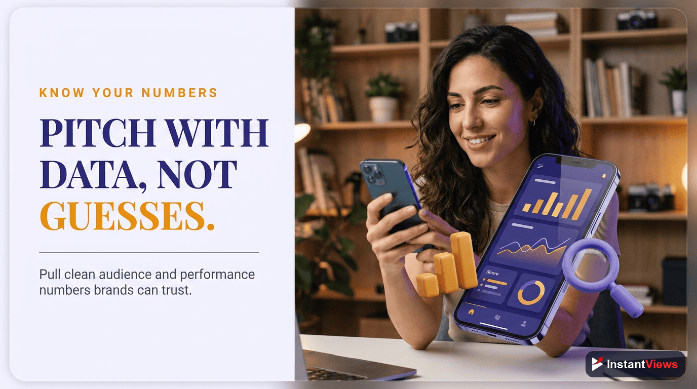 Using InstantViews Video Analyzer for Brand Deals