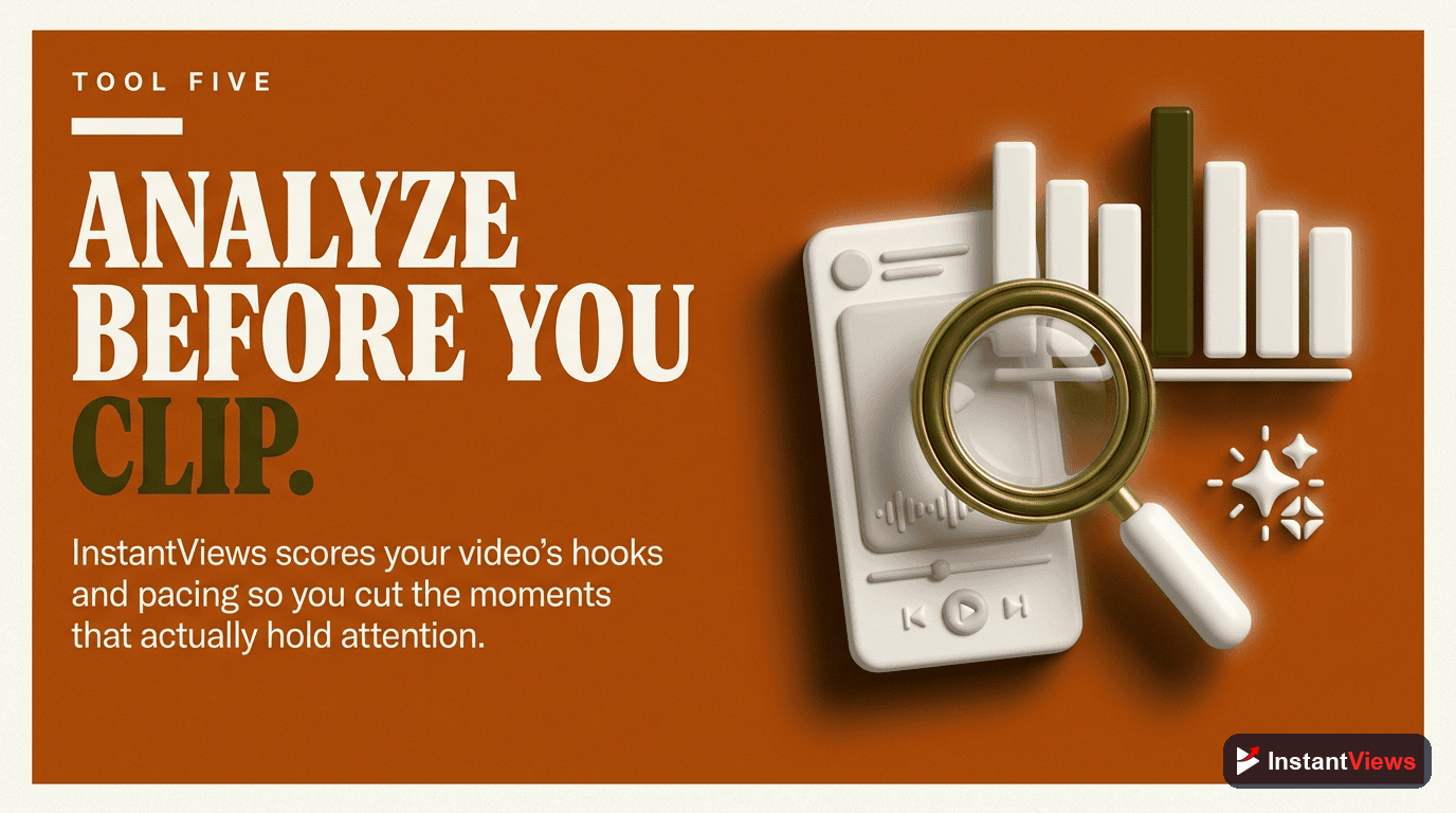 Tool #5: InstantViews Video Analyzer