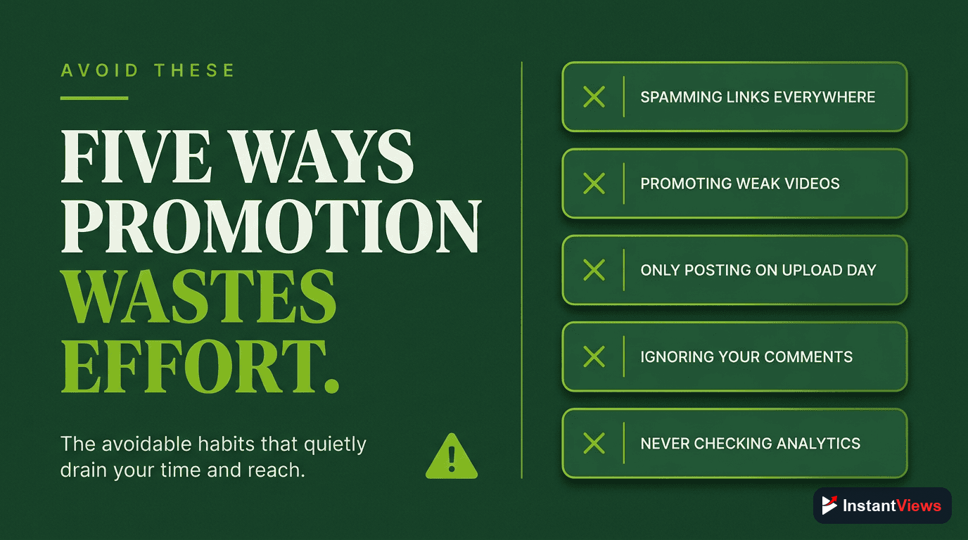 Promotion Mistakes That Waste Effort