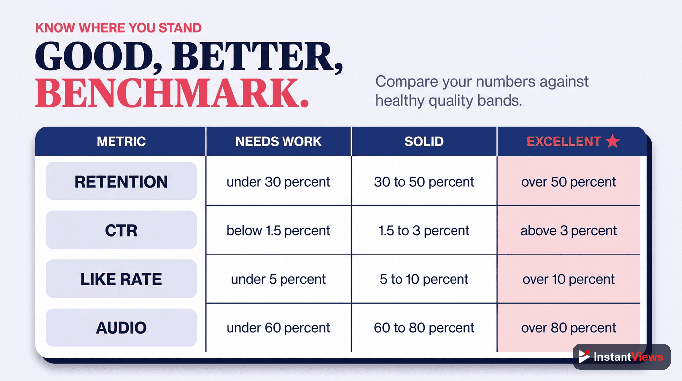 Quality Benchmarking and Comparison