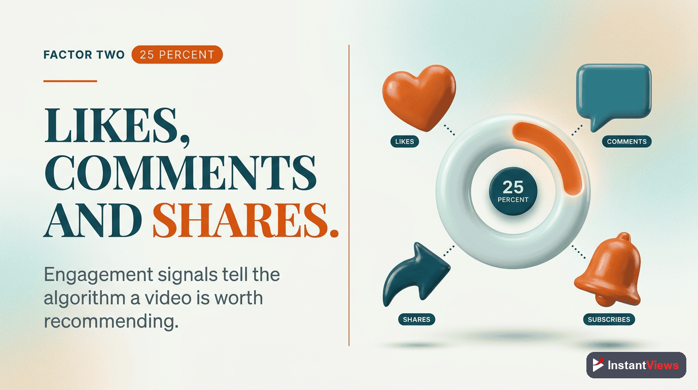 Factor #2: Engagement Rate (25%)