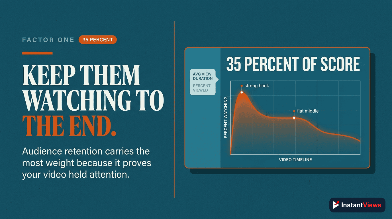 Factor #1: Audience Retention (35%)