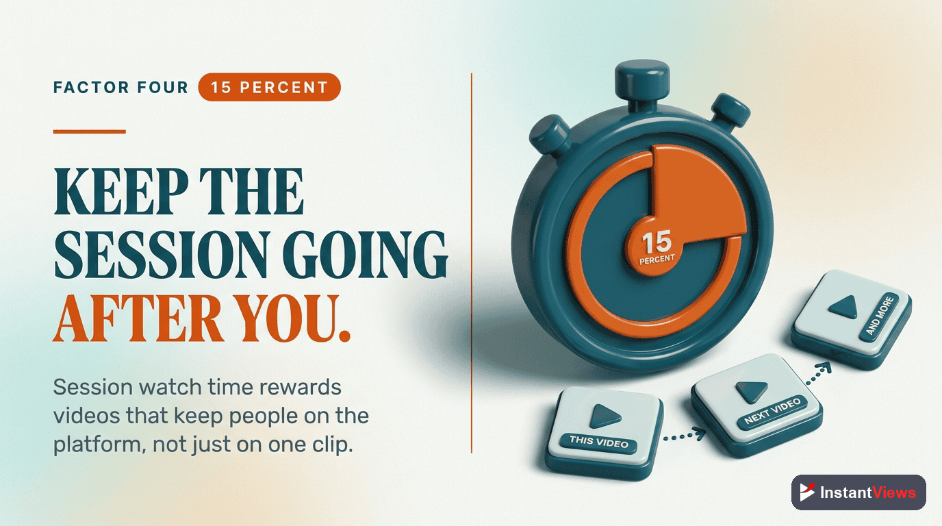 Factor #4: Session Watch Time (15%)