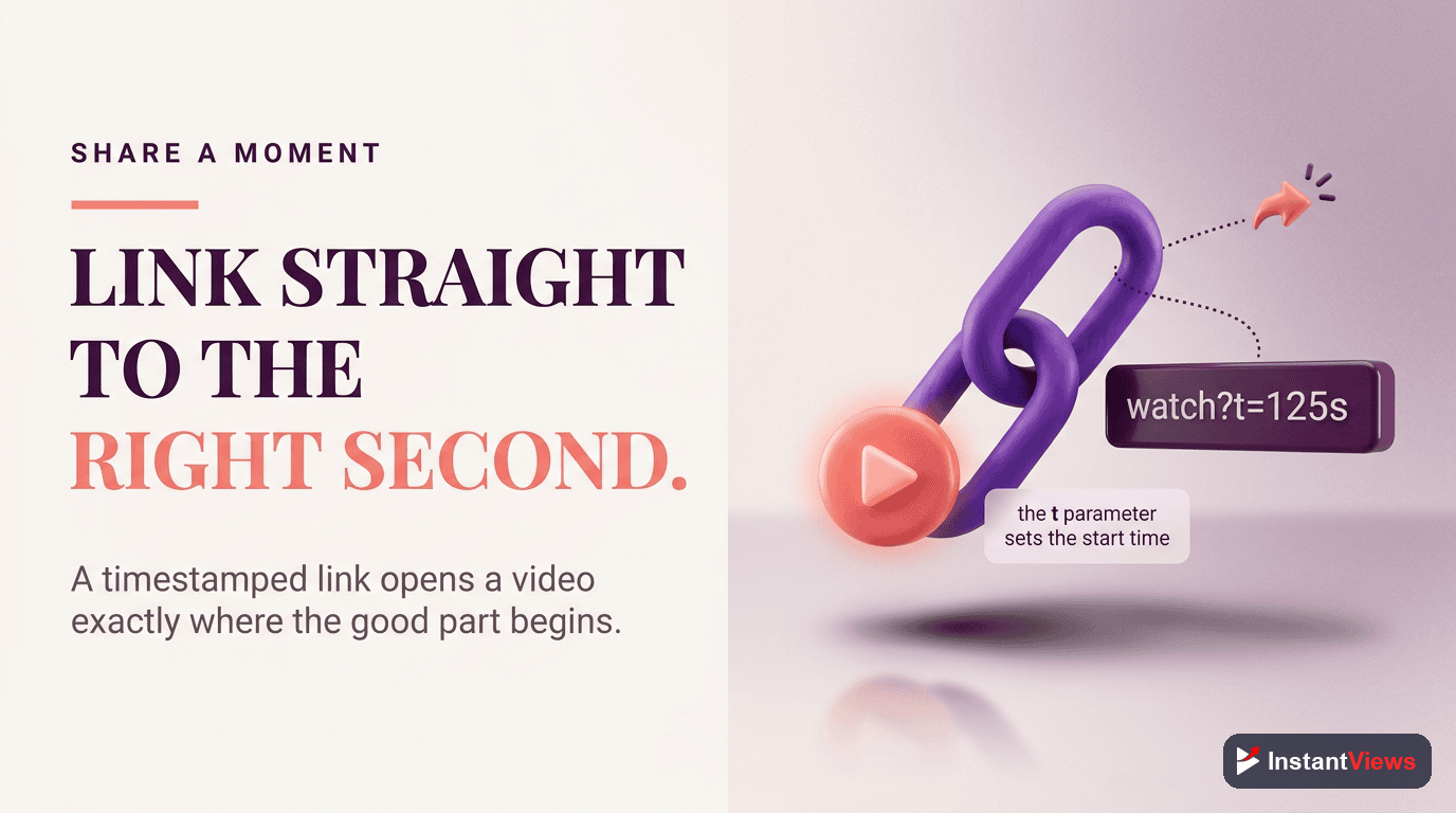 Creating Shareable Timestamp Links