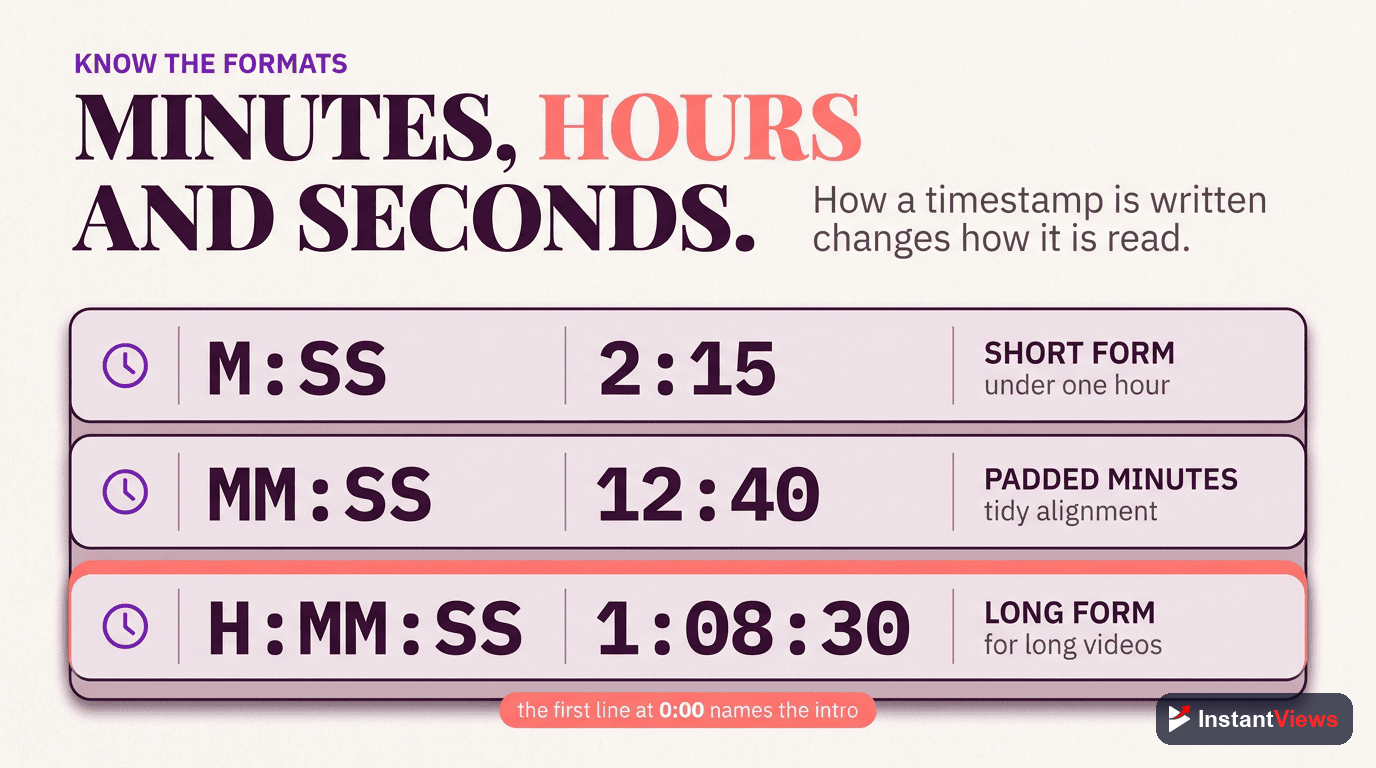 Understanding YouTube Timestamp Formats