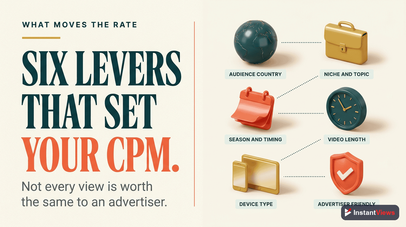 Factors That Affect Your YouTube CPM