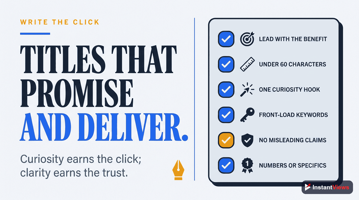 Title Optimization Checklist
