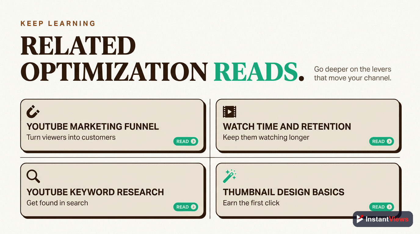 Related YouTube Optimization Resources