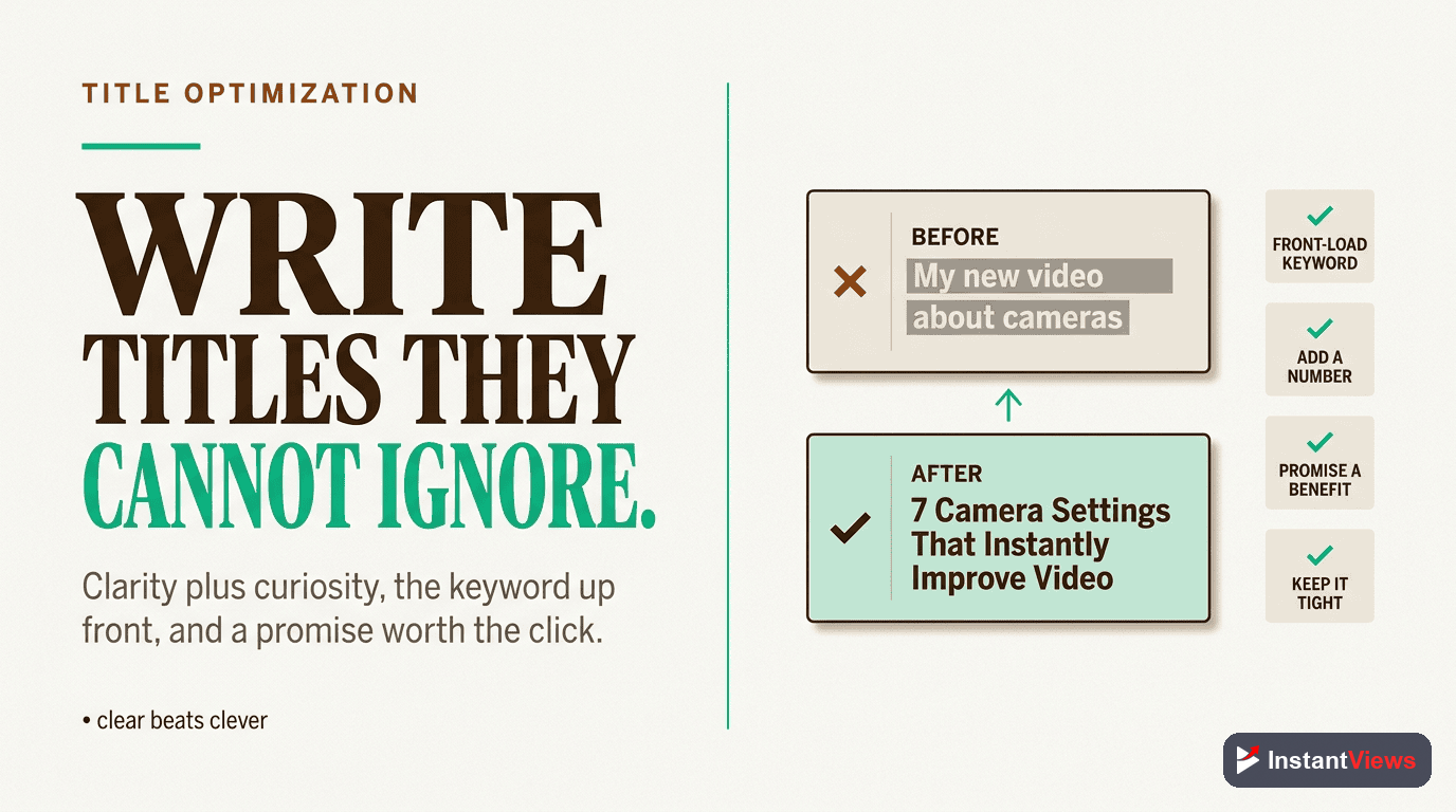 Title Optimization for Clicks
