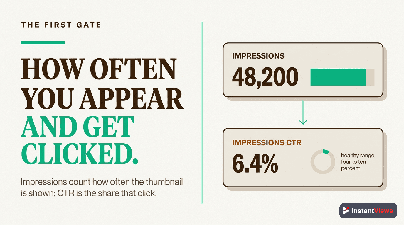 Impressions and Impressions CTR