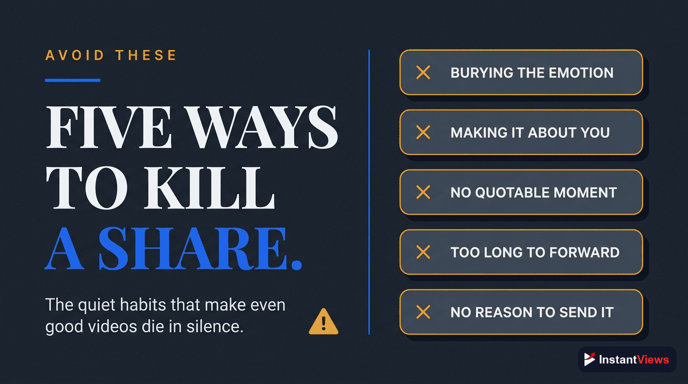 Mistakes That Kill Shares