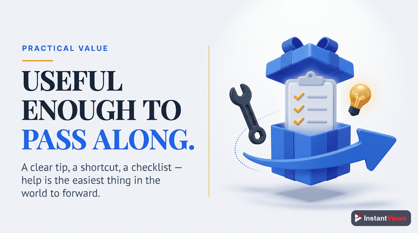 Practical Value: Sharing to Help