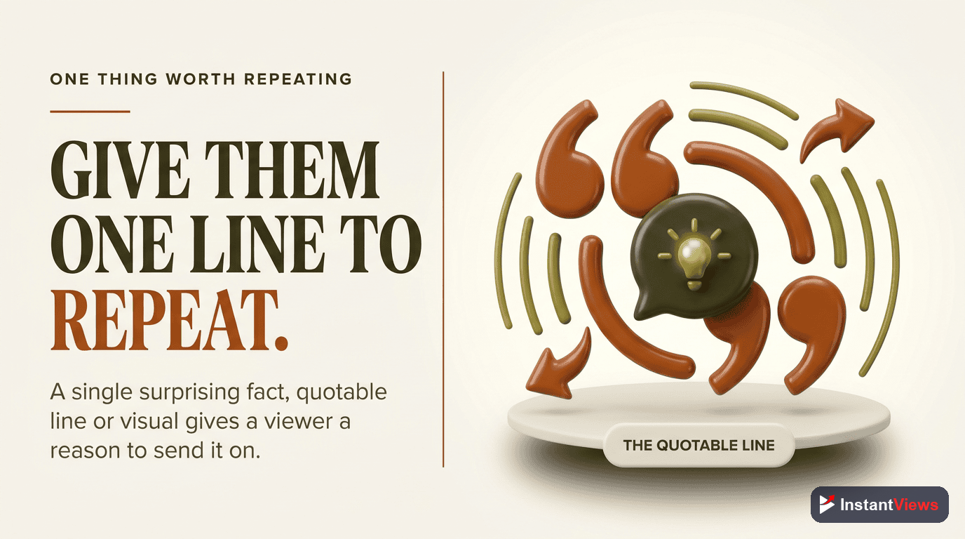 The Shareable Moment: One Thing Worth Repeating