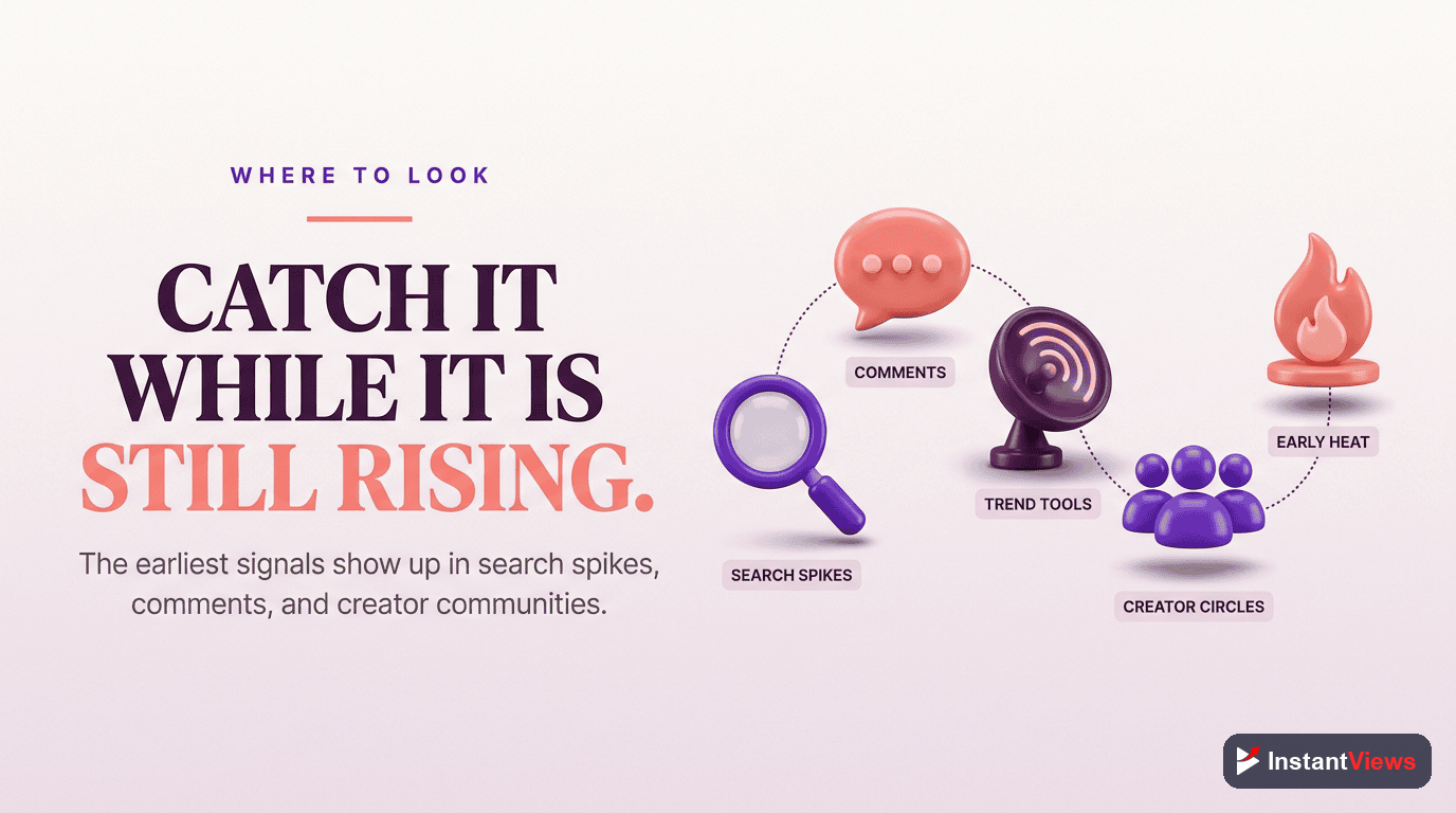 Where to Find Trends Before They Peak
