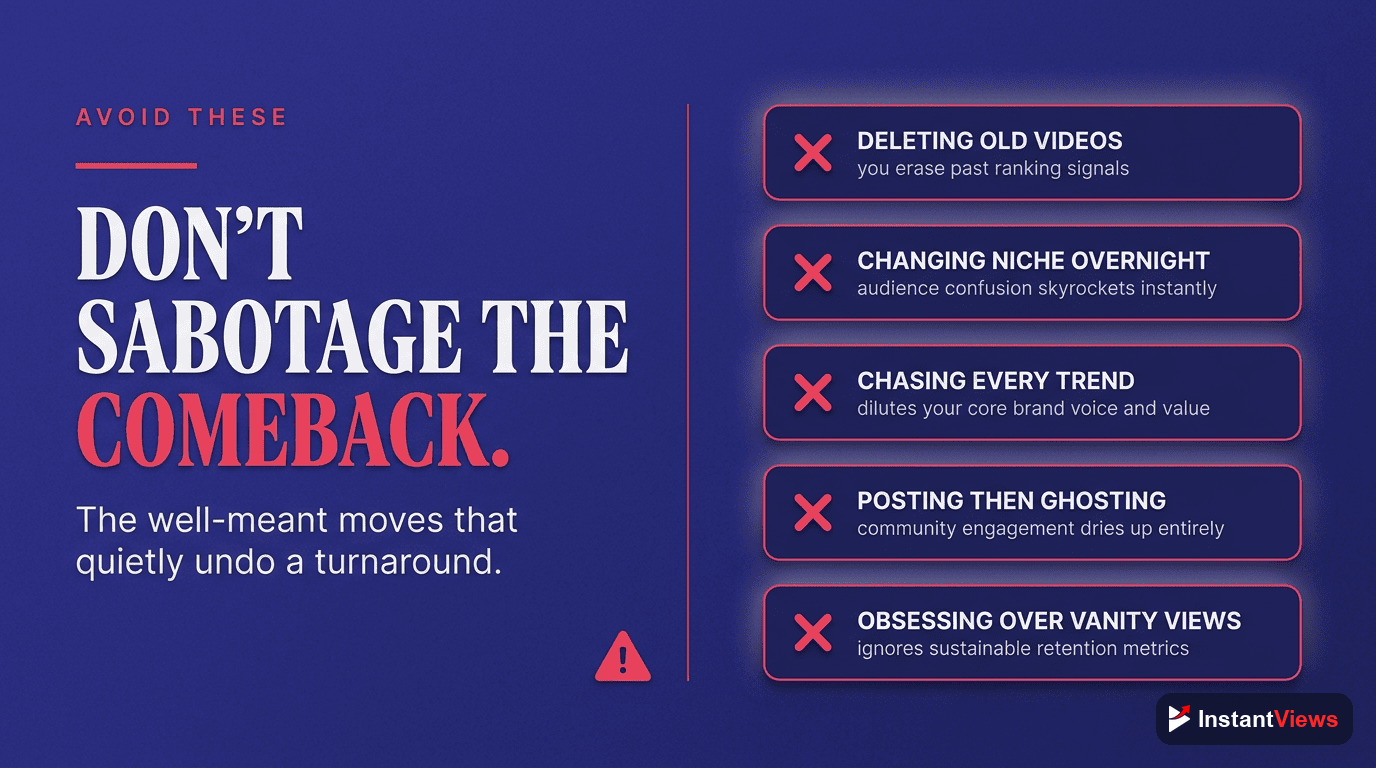 Turnaround Mistakes to Avoid