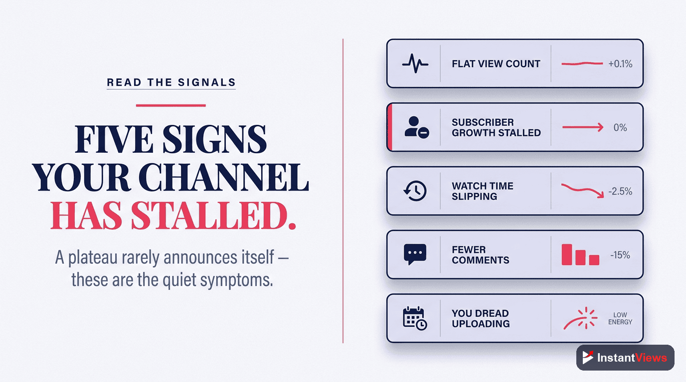 Signs Your Channel Has Stagnated