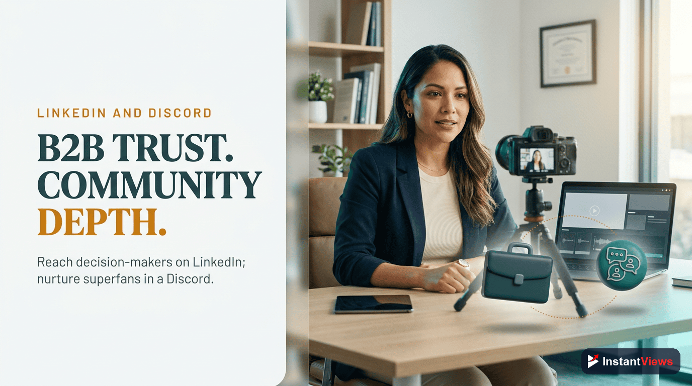 LinkedIn and Discord: B2B and Community