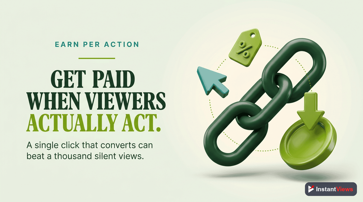 Affiliate Marketing: Earn Per Action, Not Per View
