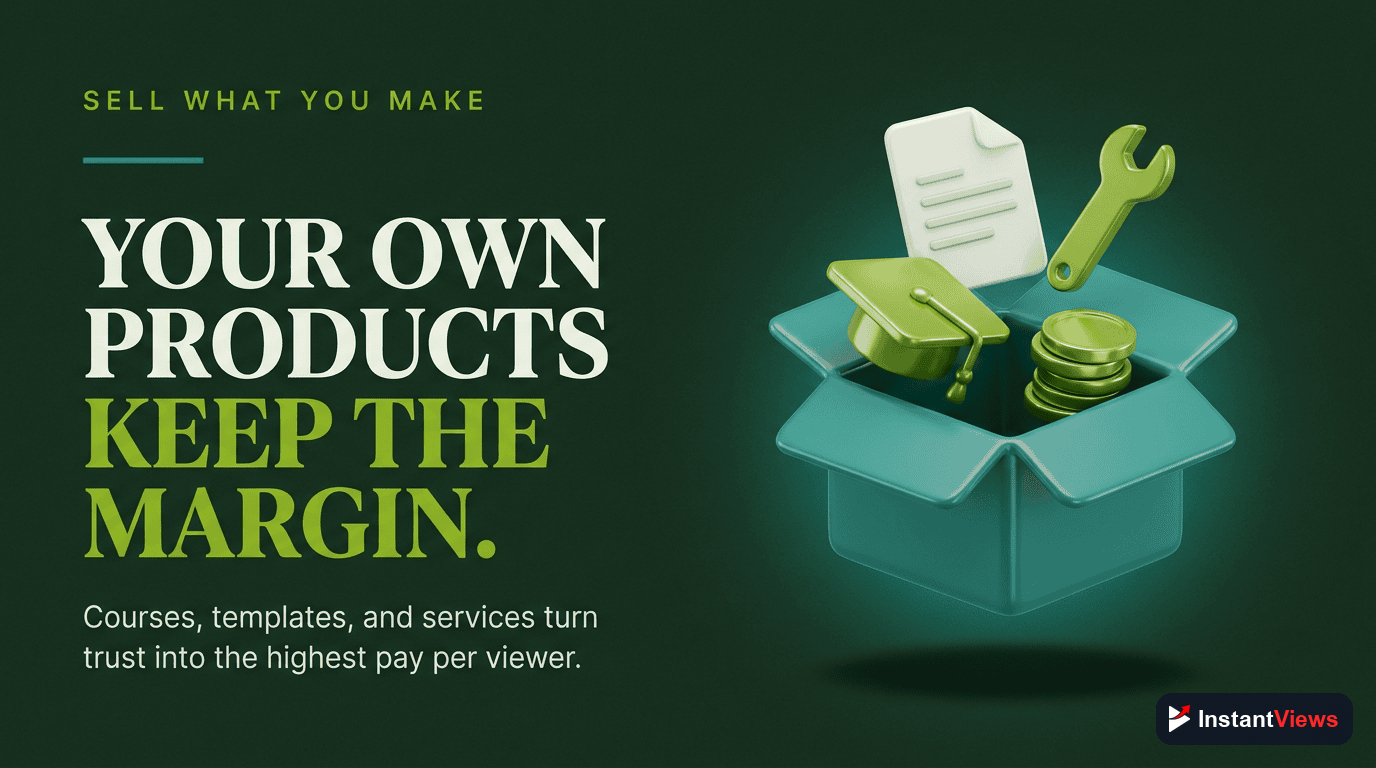 Your Own Products and Services