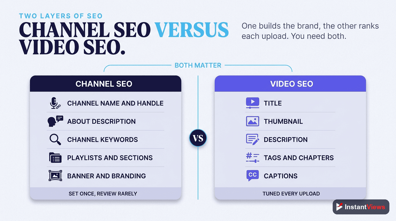 Channel SEO vs. Per-Video SEO