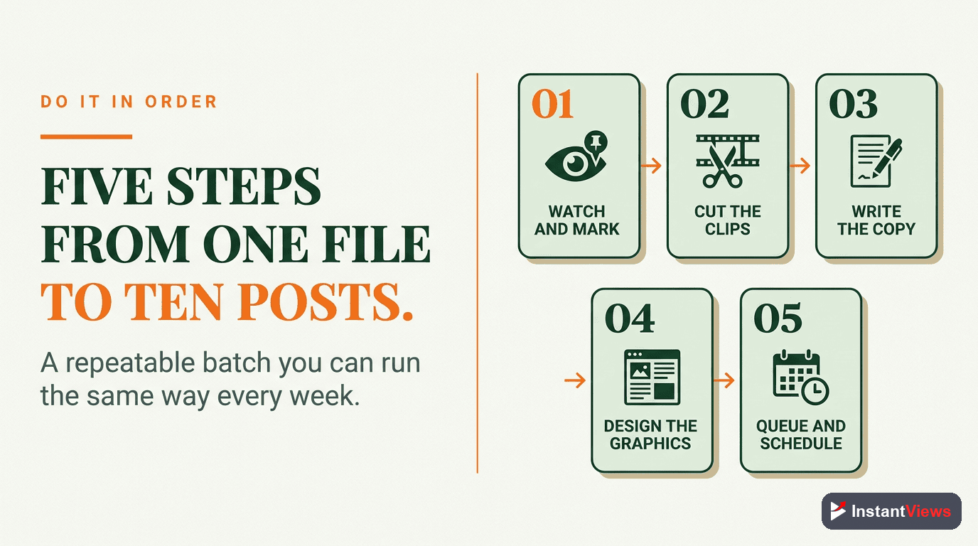 The Step-by-Step Repurposing Workflow