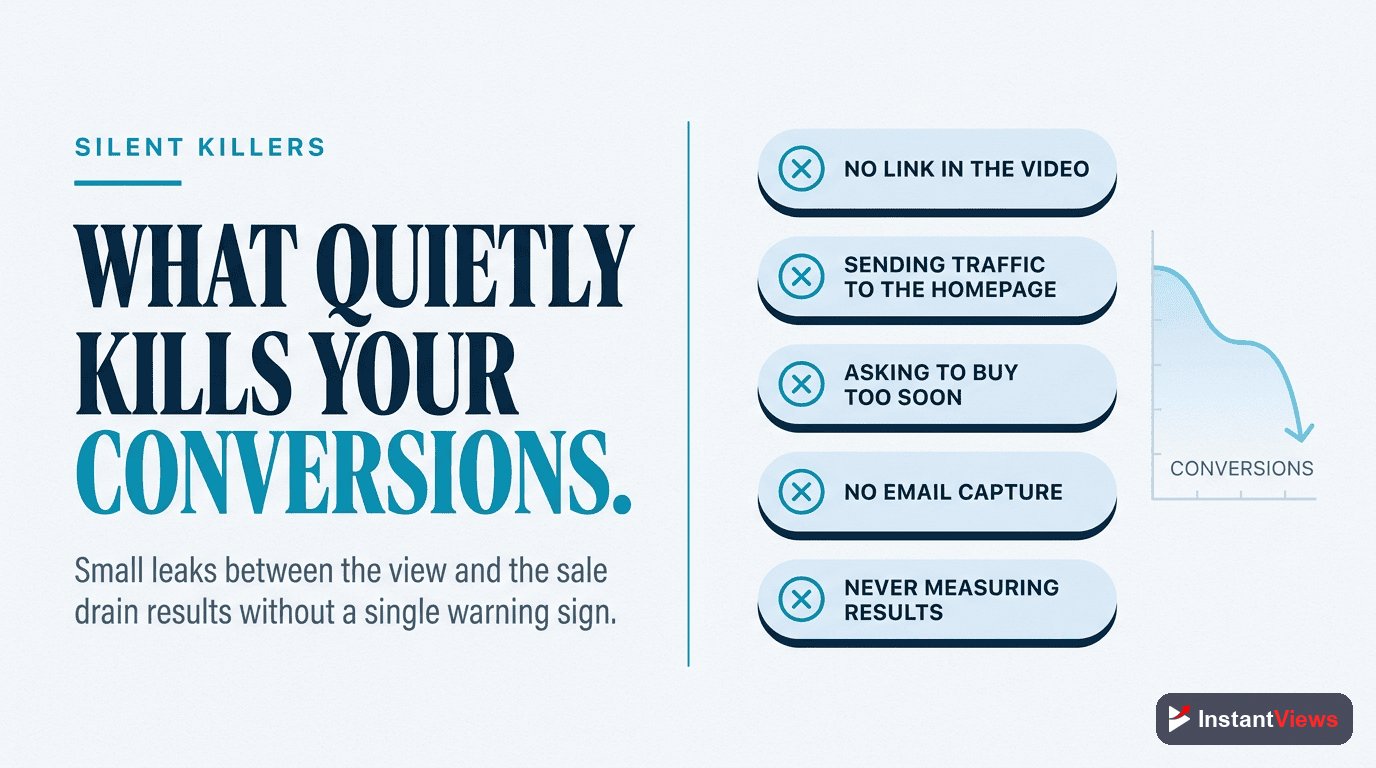 Mistakes That Quietly Kill Conversions