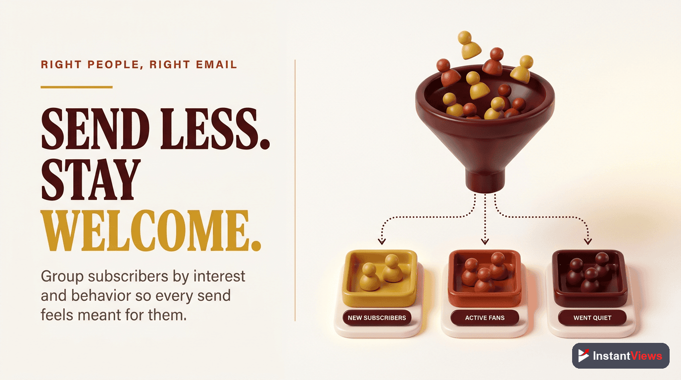 Segmenting So Emails Stay Welcome