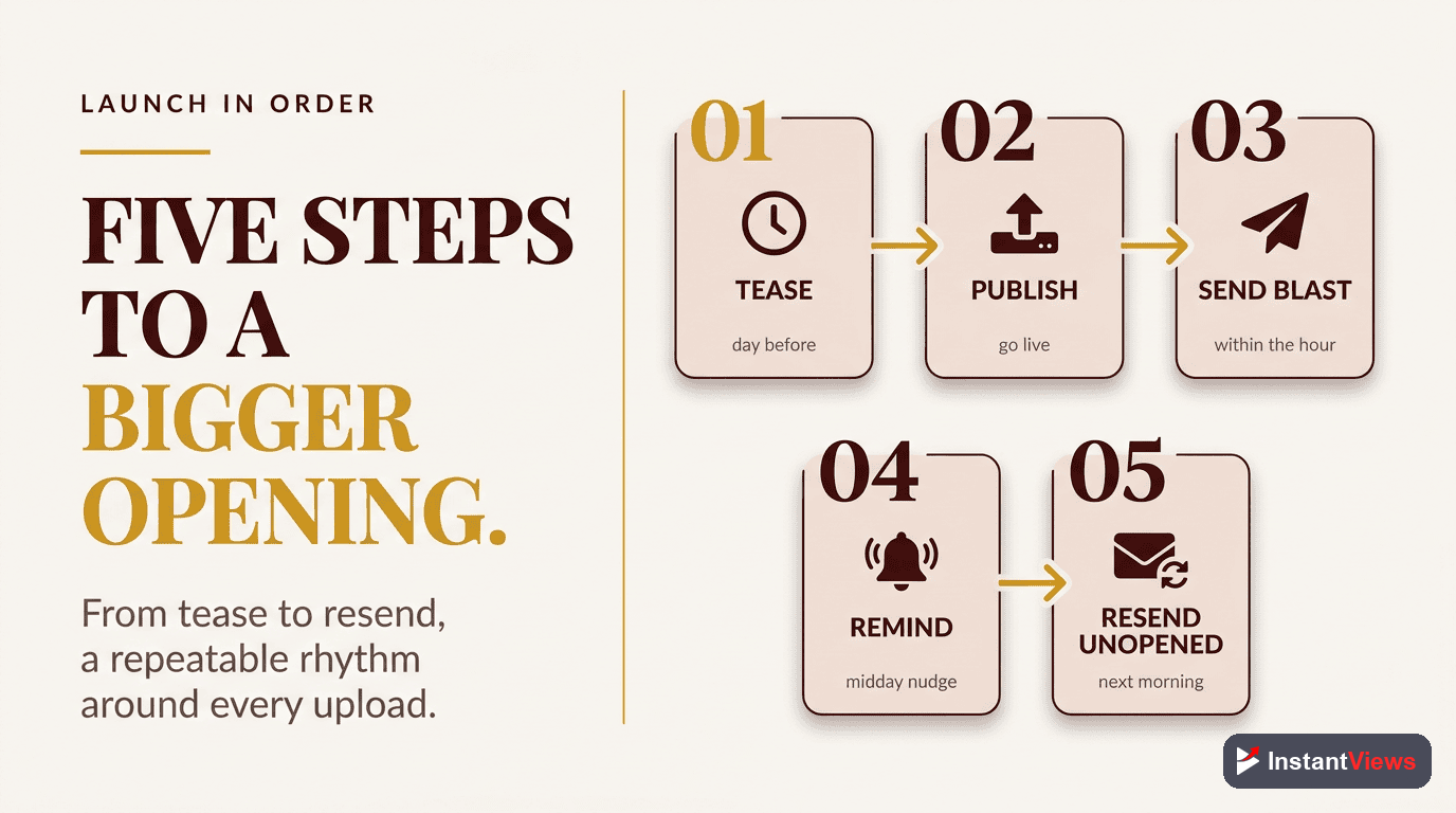 Your Email Launch Workflow