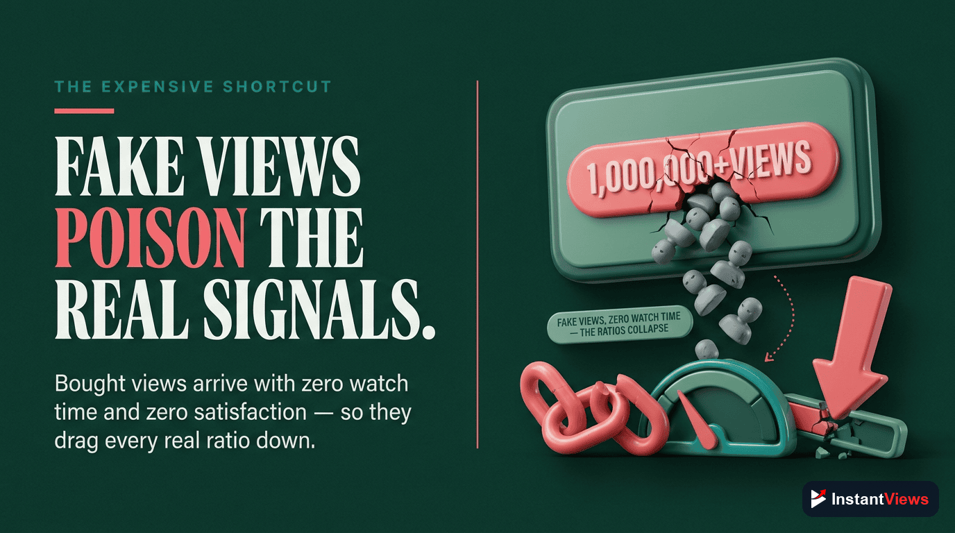 The Buy-Views Myth: Why Fake Views Hurt