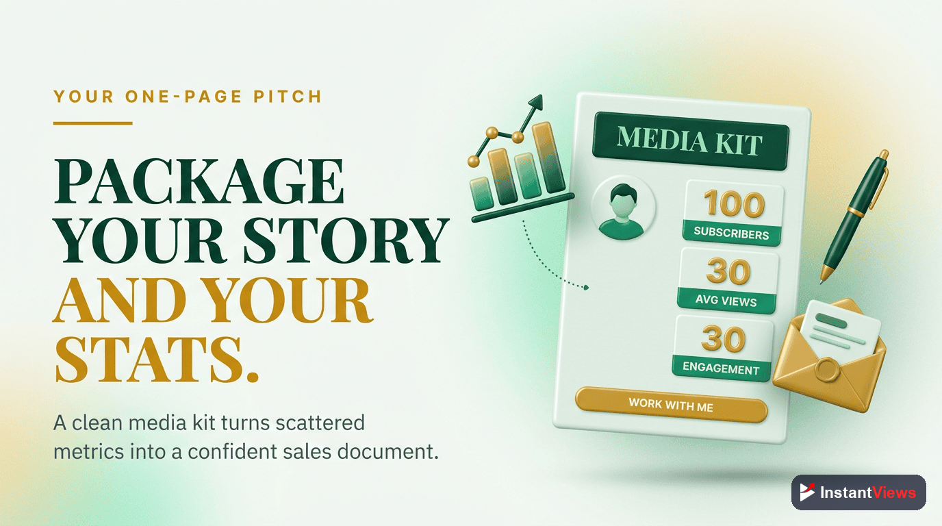Building a Media Kit That Sells Your Numbers