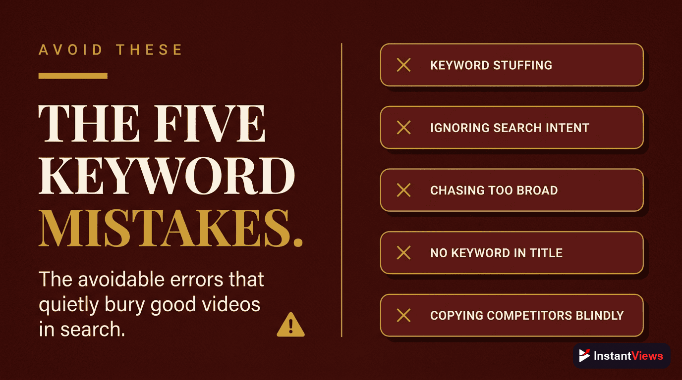 Common Keyword Mistakes to Avoid
