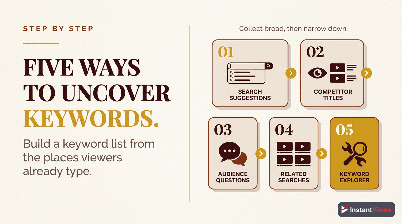 How to Find YouTube Keywords