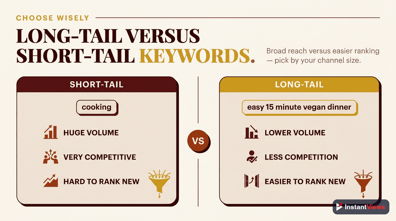 Long-Tail vs Short-Tail Keywords