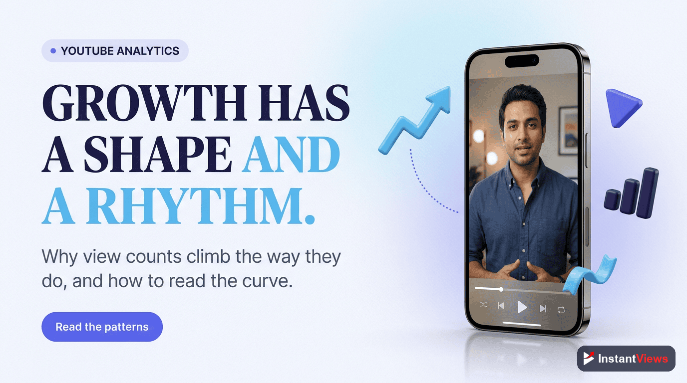 The Mathematics of YouTube Growth: Understanding View Patterns