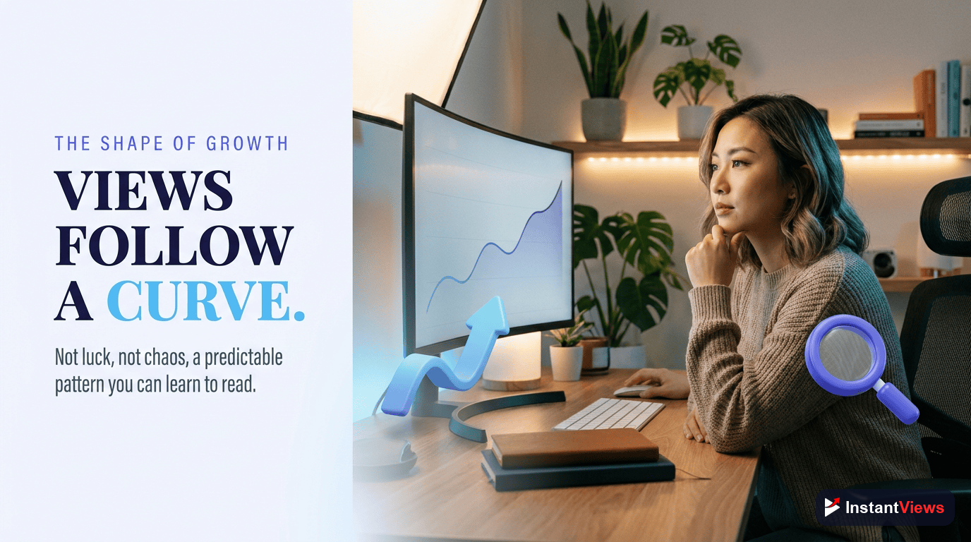 Growth Is Not Random: The Shape of Views