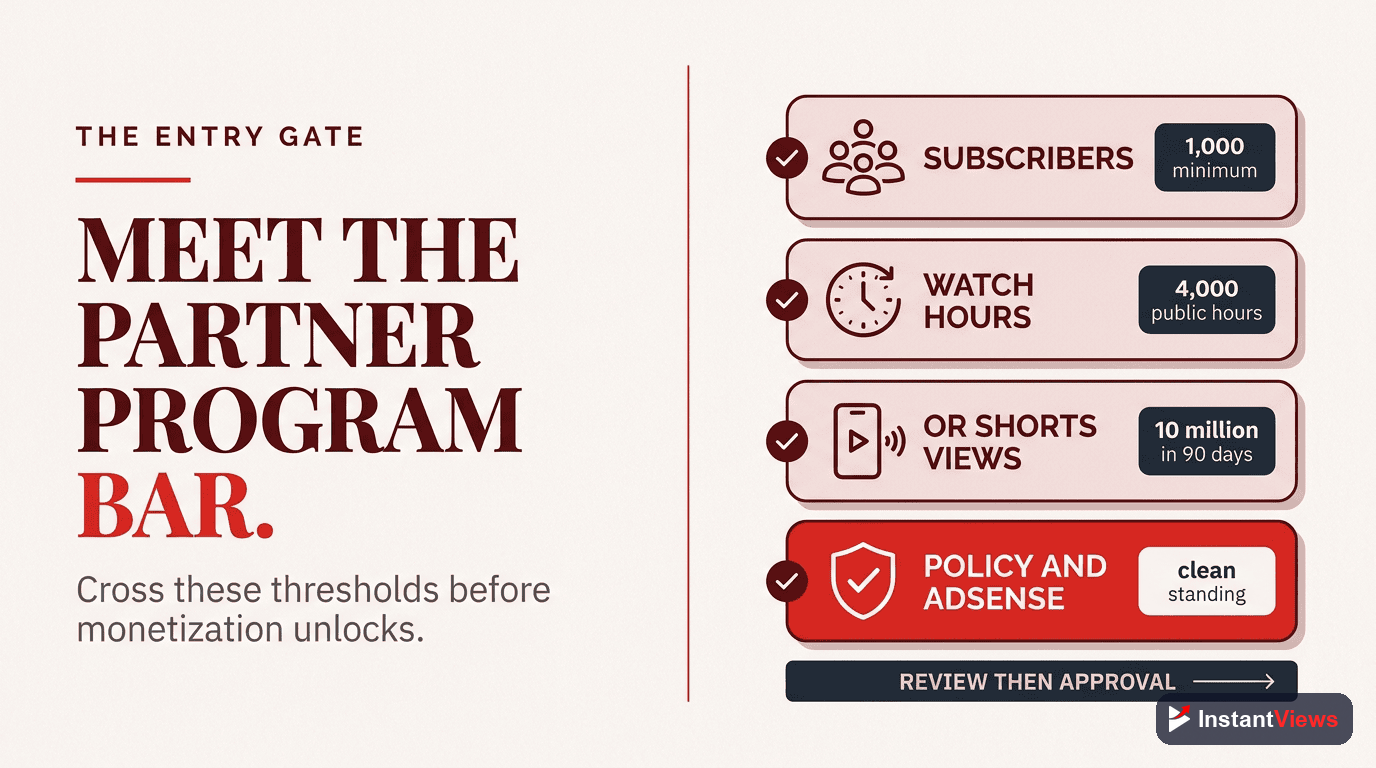 YouTube Partner Program Requirements