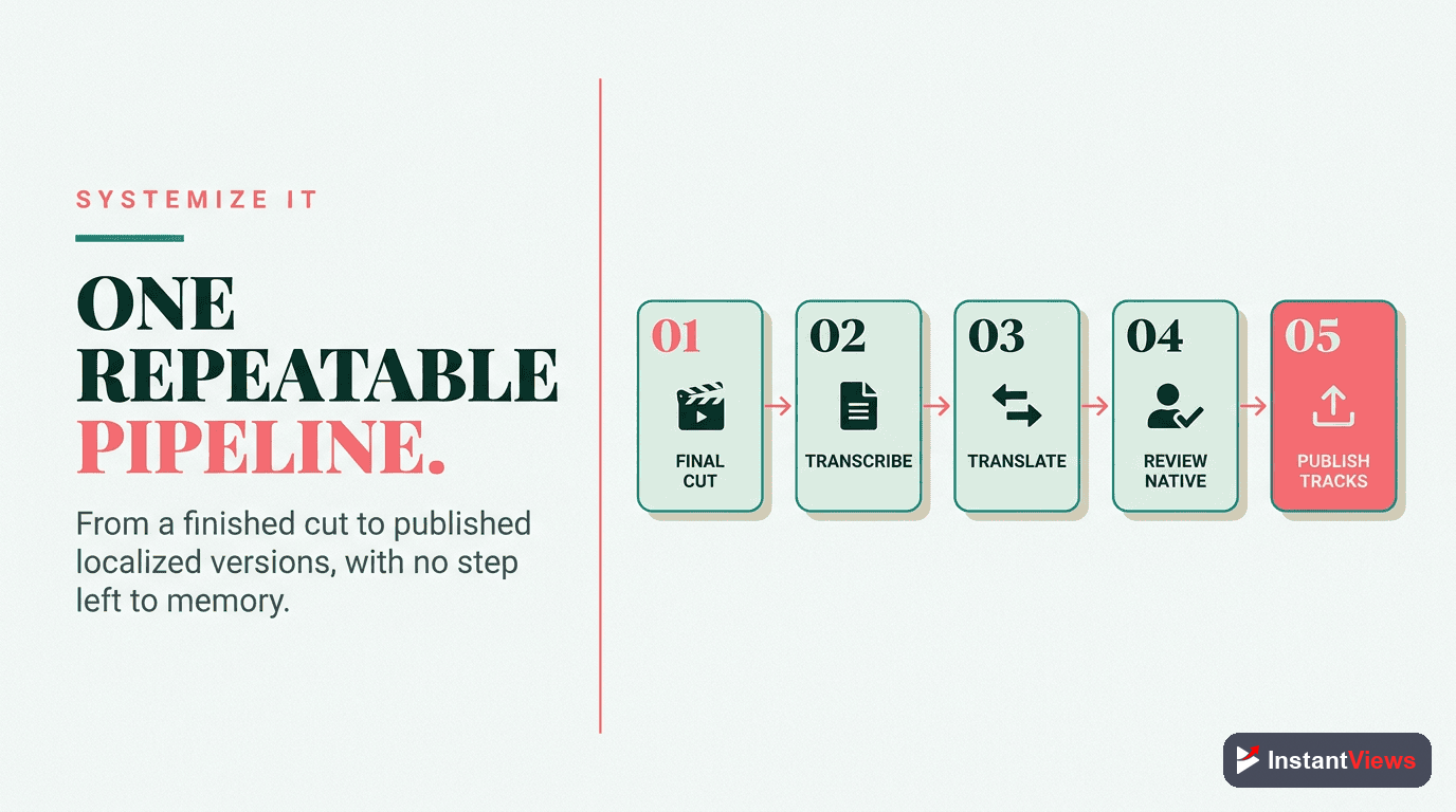 Creating an Efficient Translation Workflow