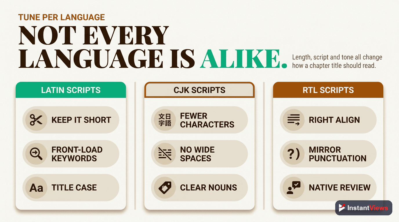 Best Practices by Language