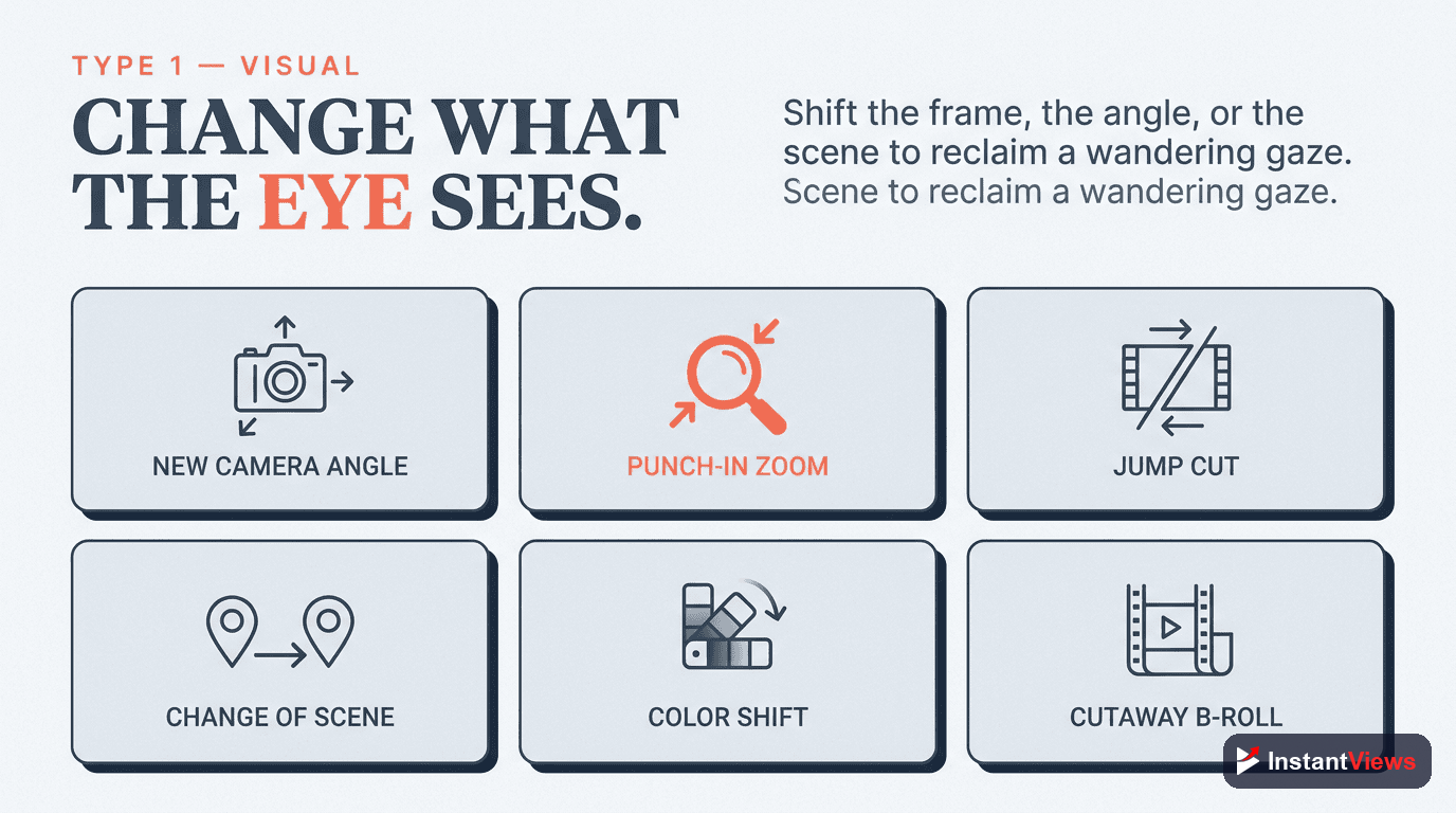 Type #1: Visual Interrupts