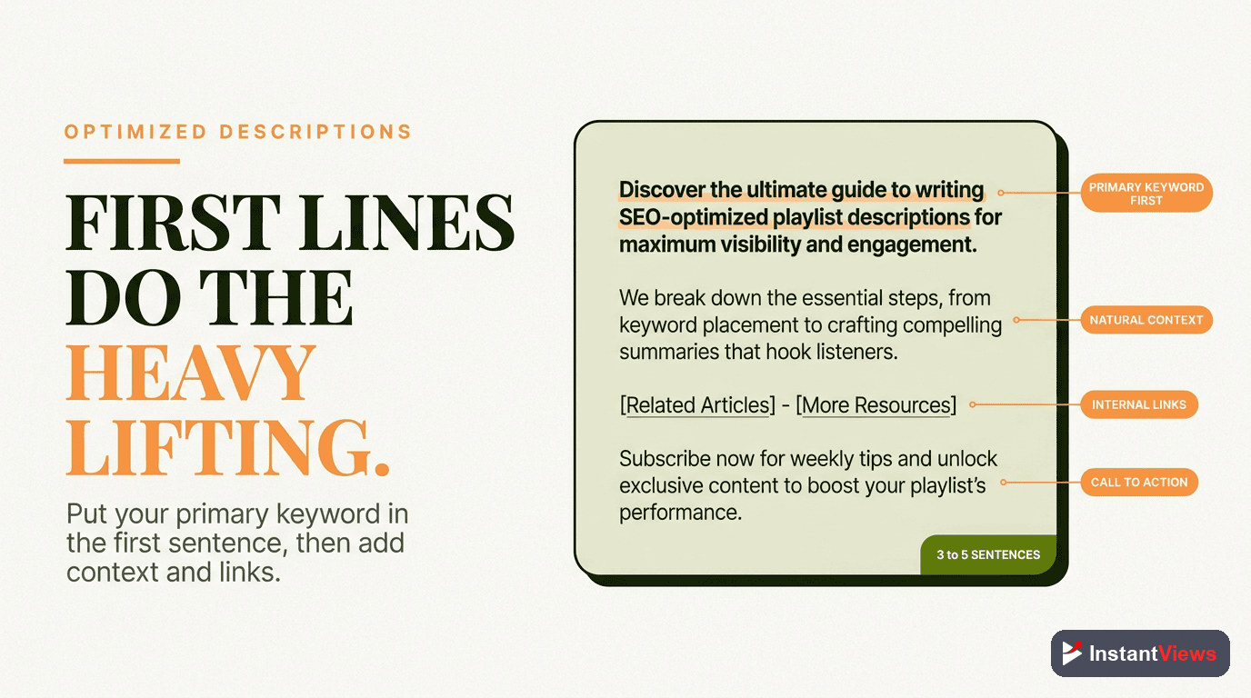Writing SEO-Optimized Descriptions