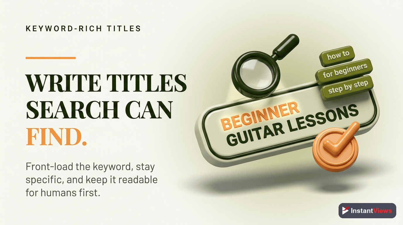 Creating Keyword-Rich Playlist Titles