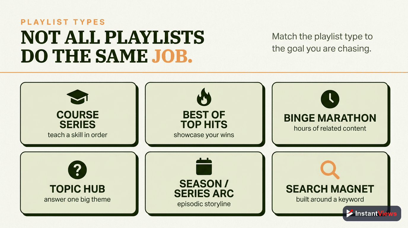 Types of High-Performance Playlists